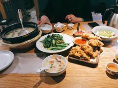 生炒广东菜心-潮粥荟·潮汕砂锅粥(朝阳大悦城店)