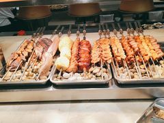 -绿岛港轩海鲜烤肉涮锅自助餐厅