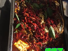 四块豆花重庆烤鱼-探鱼·鲜青椒爽麻烤鱼(广州花都来又来店)