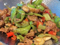 鲍鱼炒黑猪肉-花舍·新派粤菜·西餐·下午茶(亚运村·鸟巢店)