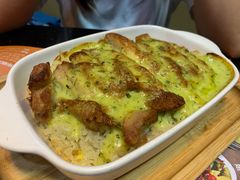 香草忌廉汁焗鸡扒饭-维园港式茶餐厅(龙岗盛平店)