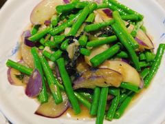 紫苏炒豆角茄子-秋色客家菜(流塘店)