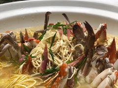 鸡油汤干丝煮梭子蟹-好福记饭店(红梅公园店)