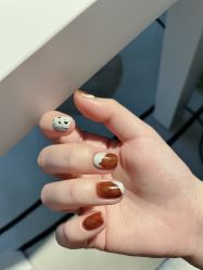 -手牵手美甲