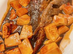 红烧豆腐烩黄鱼-玲珑餐厅(陕西南路店)
