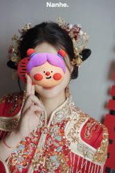 -桃子造型婚纱礼服(凤起广场店)