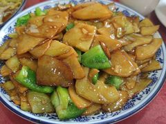 三鲜锅巴-北大地皖峰饭馆