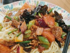 过油肉拌面-西部马华清真兰州牛肉面·烧烤夜市(三里河店)
