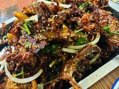 炒鸡架-勃利地摊·勃立小串烧烤