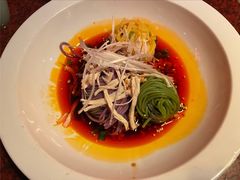 山水鸡丝面-绿茶餐厅(蓝色港湾店)