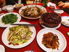 茭白鳝丝炒毛豆-老吉士酒家(天平路店)