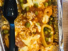 鱿鱼虾仁海鲜焗饭-达美乐比萨(墨玉南路店)
