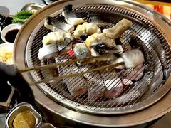 -围炉肉舍•炭烤活鳗•丹东海鲜烤肉(步行街店)