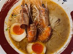 社长原汤拉面双虾双蛋-雷门拉面店(新光天地店)