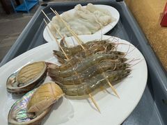 鲜虾-濠轩阁特色生蚝火锅总店