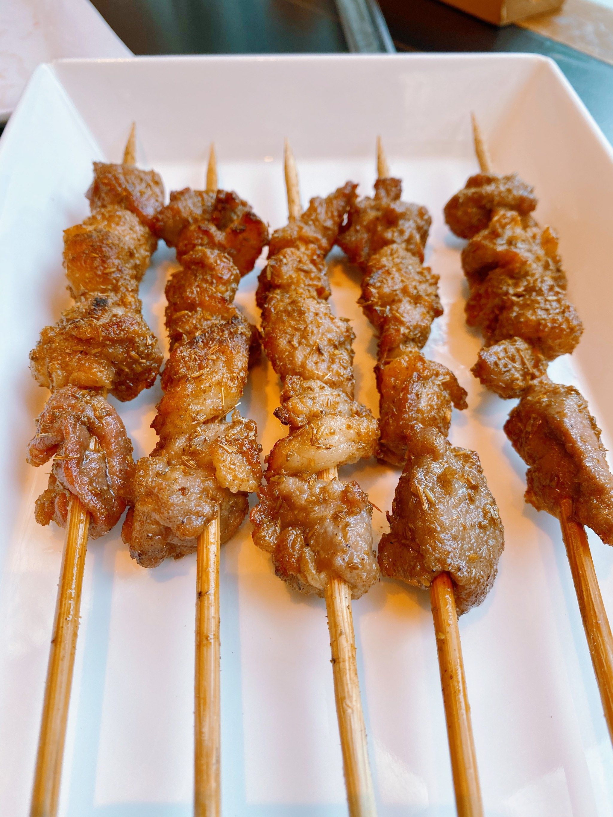 烤羊肉串  羊肉串的诱惑
