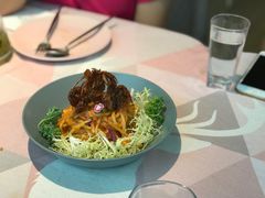 辣螃蟹意粉配酥炸软壳蟹-BossBabe亲子餐厅(金光华广场店)