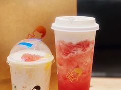 【喜茶】杨枝甘露芒芒+多肉西瓜-喜茶(深圳东门1234店)