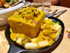火山面包咖喱牛腩-渔太泰漓江小馆·广西融合菜(西街店)