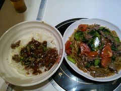 干粿叠肉+湿炒牛肉粿条-陈记顺和牛肉火锅馆(天河北路店)