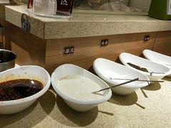 自助调料区-状元水饺(成都SM广场店)