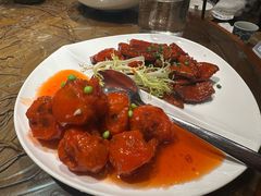 南煎肝拼荔枝肉-文儒九号·闽菜馆(三坊七巷店)