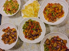 茄子肉丁鸡蛋拌面-文三里屯面馆(三里屯店)