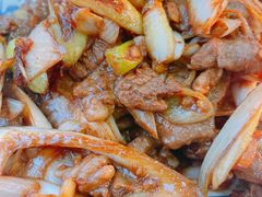 葱爆羊肉-老回回小吃(百万庄店)
