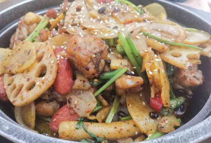 潘的蛙·干锅牛蛙(金奥店)-"工作日点的干锅牛蛙外卖,本来并没有特别