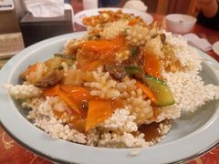 三鲜锅巴-月坛宾馆-聚仙楼餐厅