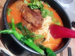 香草番茄汤.猪软骨面-和府捞面(方庄店)