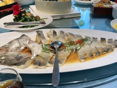 -海派美食·家宴海鲜青岛菜·石锅鲽鱼头(东方城店)