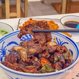 魔都ju好吃的猪三宝拌面