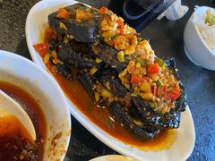 炸黑臭豆腐-湘肠香火锅店(团结湖店)