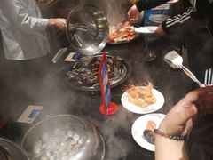 蒸汽海鲜-领鲜活海鲜榴莲自助火锅(东门店)