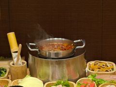 餐具摆设-独食火锅·半米屋台(望平街店)