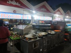 自助取餐区-老街冷水鱼烧烤(河堤夜市店)