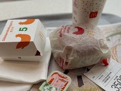 麦辣鸡腿堡套餐-麦当劳(乳山路店)