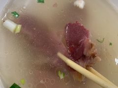 牛肉汤-草桥清真牛肉锅贴扁食店
