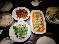 蒜蓉粉丝虾-绿茶餐厅(蓝色港湾店)