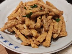 咸蛋黄茄子-吃饭皇帝大土家民族菜(正大广场店)