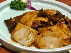 牛仔骨炒年糕-绿茶餐厅(成都万象城店)