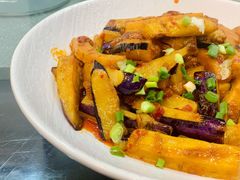 小炒茄子-周正水煮活鱼·吊水鱼(万科店)