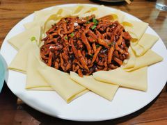 -东来菜馆•手抓海鲜家常菜•海鲜锅贴(鸽子窝店)