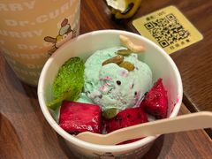 果粒清爽薄荷冰淇淋-伽喱博士 Dr.CURRY咖喱饭(太阳宫咖喱店)