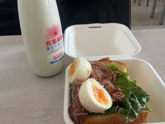 手撕猪肉鸡蛋厚吐司-红星前进面包牛奶公司(五道口购物中心店)