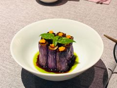 醋汁海胆茄子-子福慧·现代淮宴(陆家嘴中心店)