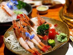 甜虾刺身-肉魁屋·烧肉·烧鸟·酒场(高新店)