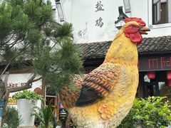 -头上红煨盐鸡·非遗院子餐厅