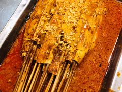 特色经典涮豆皮-老兰家传统烧烤炒菜泡馍(小南门店)